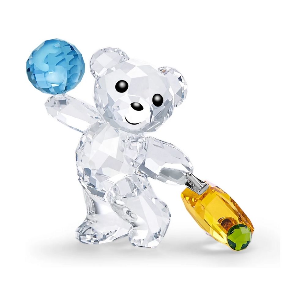 Swarovski I travel the World teddy bear, crystal figurine, 5491972