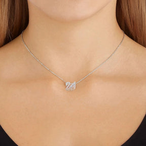 Swarovski Iconic Swan riipus kristalleilla