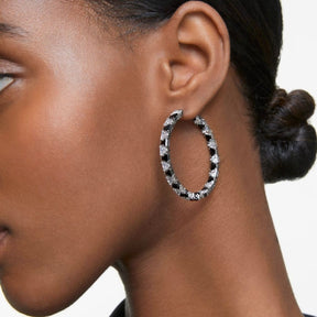 Swarovski Millenia korvakorut kirkkailla ja mustilla kristalleilla, 5616911