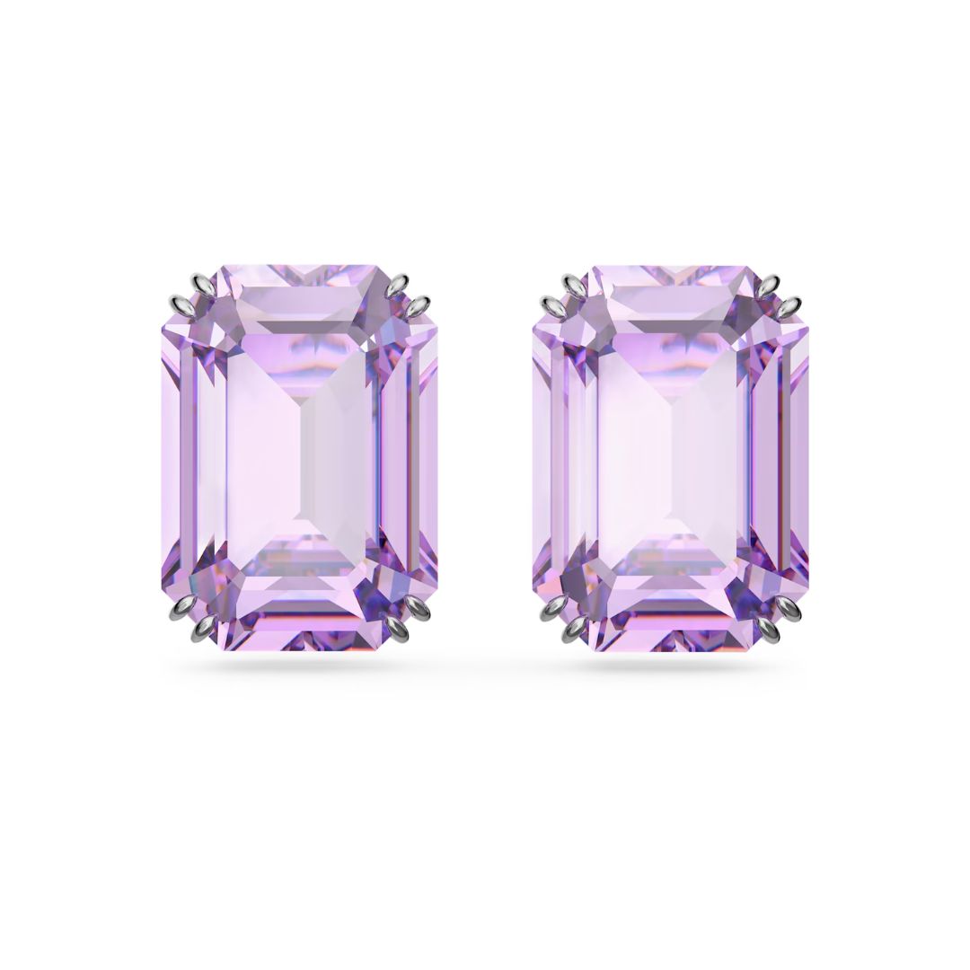 Swarovski Millenia korvakorut lilalla kristallilla