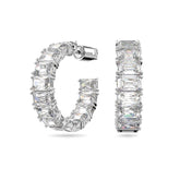 Swarovski Millenia rengaskorvakorut, kirkkaat kristallit
