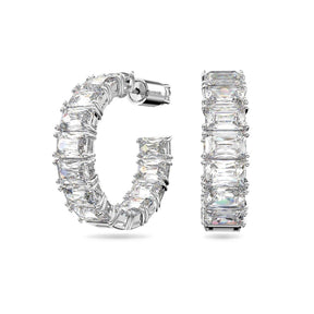 Swarovski Millenia rengaskorvakorut, kirkkaat kristallit