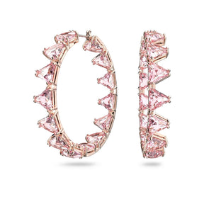 Swarovski Ortyx rengaskorvakorut, pinkit kristallit