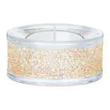 Swarovski Shimmer Tea Light Holders, kullan sävyinen kristallituikku