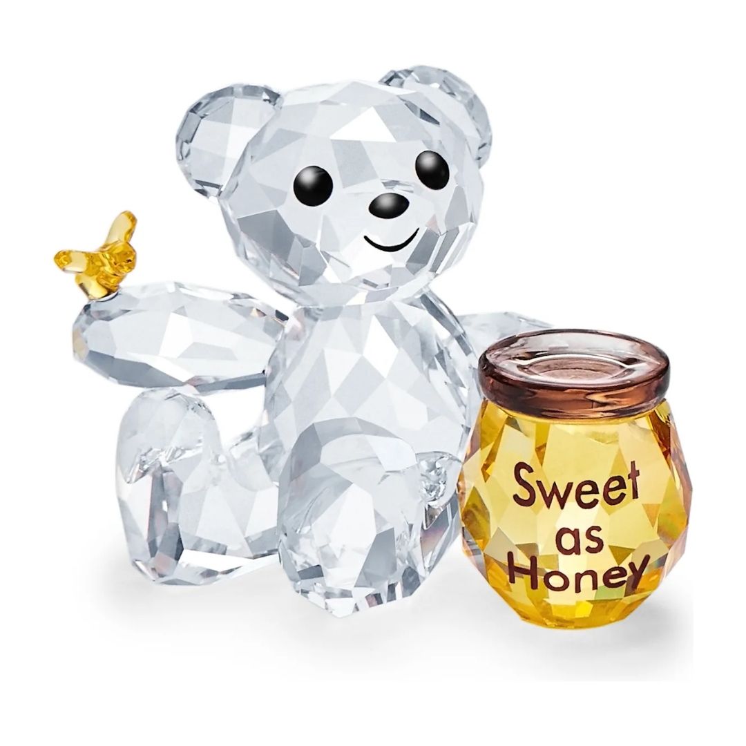 Swarovski Sweet as Honey nalle, kristallifiguuri