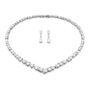 Swarovski Tennis Deluxe V korusetti, vaalea