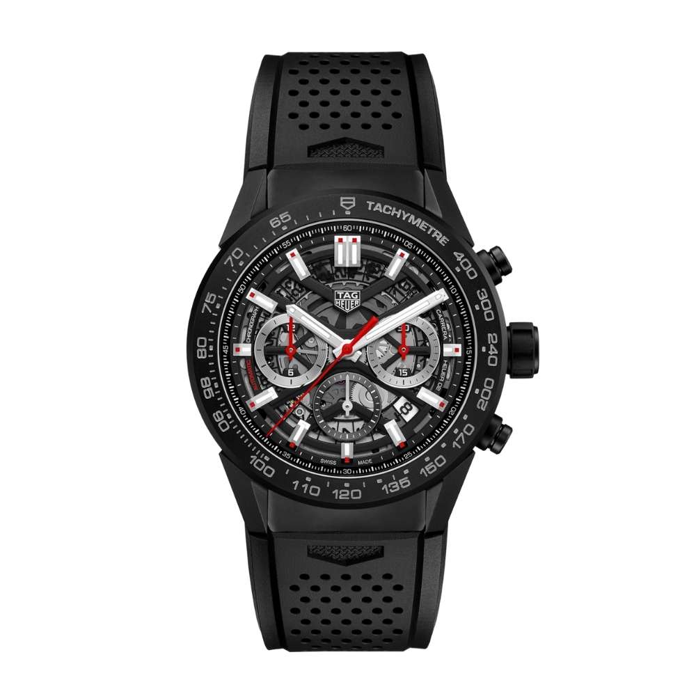 TAG Heuer Carrera Calibre 02 Automatic Chronograph, for men Watch CBG2