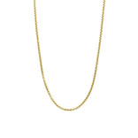 TI SENTO Milano kaulaketju, keltakullattua hopeaa, 34030SY