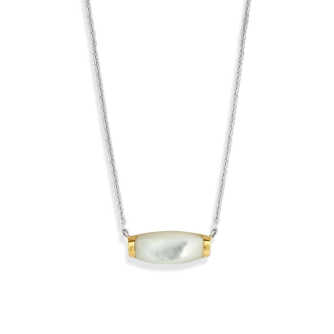 Ti Sento Milano necklace, silver and gold plated silver, 3942MW