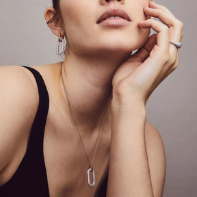 Ti Sento Milano necklace, sterling silver and gold-plated silver, 3964ZY