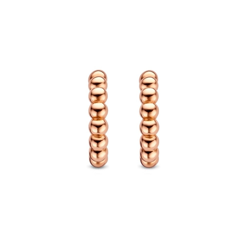 TI SENTO Milano korvakorut, 18 mm, ruusukullattua hopeaa, 7825SR