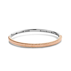 TI SENTO Milano, rannekoru, hopeaa ja ruusukullattua hopeaa, 2956SR
