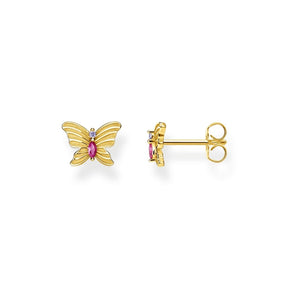 Thomas Sabo Butterfly korvakorut, keltakullattua hopeaa, H2100-995-7