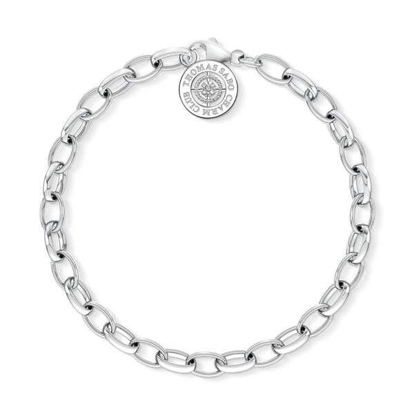 Thomas Sabo Charm diamond bracelet sterling silver DCX0001