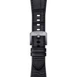 Tissot PRX ranneke, 12 mm, musta nahka, T852047562