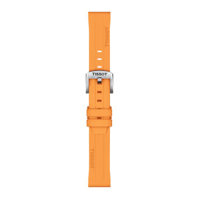 Tissot ranneke, 18 mm, oranssi silikoni, T852047452