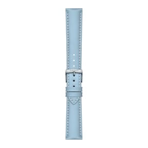 Tissot ranneke, 18 mm, vaaleansinistä nahkaa, T852048148