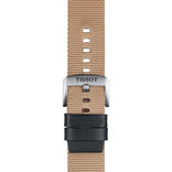 Tissot ranneke, 22 mm, beige kangas, T852046752