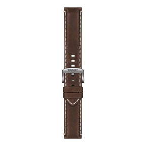 Tissot ranneke, 22 mm, ruskea nahka, T852044980