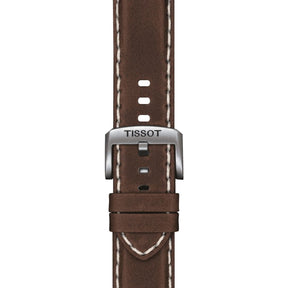 Tissot ranneke, 22 mm, ruskea nahka, T852044980