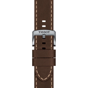 Tissot ranneke, 22 mm, ruskea nahka, T852047749