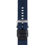 Tissot ranneke, 22 mm, sininen kangas, T852046754
