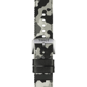 Tissot ranneke, 22 mm, maastokuvioitu kangas, T852046771