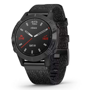 Garmin Fenix 6 Sapphire 47 mm meleerattu musta, monilajiälykello 010-02158-17 - Garmin - Laatukoru