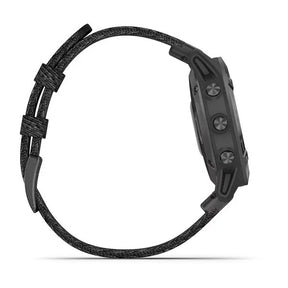 Garmin Fenix 6 Sapphire 47 mm meleerattu musta, monilajiälykello 010-02158-17 - Garmin - Laatukoru