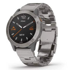 Garmin Fenix 6 Sapphire 47 mm titaani, monilajiälykello 010-02158-23 - Garmin - Laatukoru