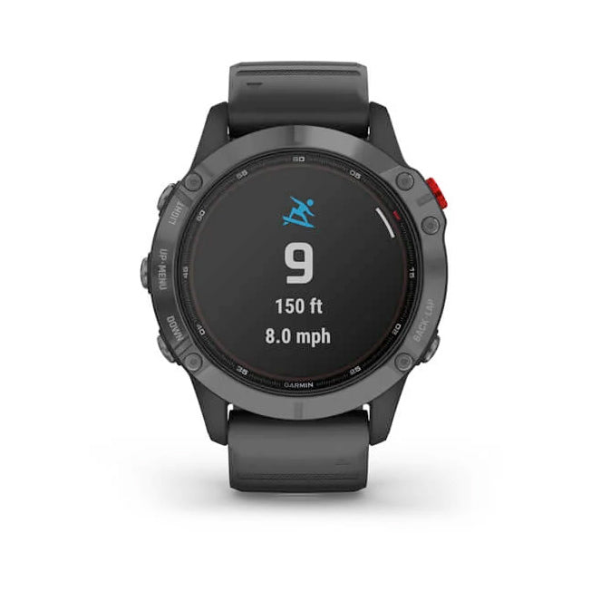 Garmin Fenix Pro Solar Edition 47 mm grey and black strap, multispor