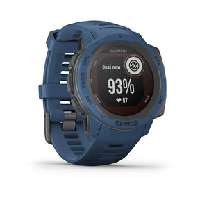 Garmin Instinct® Solar 45 mm sininen, monilajiälykello 010-02293-01 - Garmin - Laatukoru