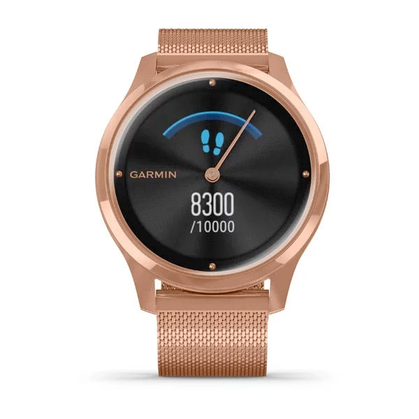 NEW Garmin Watch Review- Lily & Vivomove Luxe - Blushing Rose Style Blog