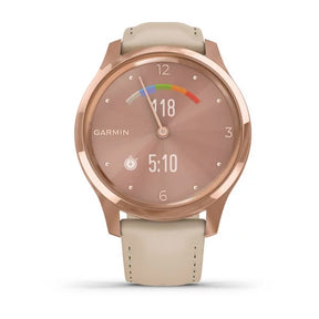 Garmin Vivomove Luxe ruusukulta 42 mm, älykello 010-02241-01 - Garmin - Laatukoru
