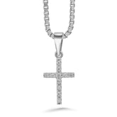 Silván timanttiriipus 0,11ct, 14K valkokultaa, Silván timanttikorut - Silván - Laatukoru