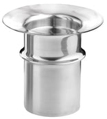 Tapio Wirkkala kynttilänjalka 130 mm, teräs - Laatukoru - Laatukoru