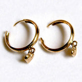 Sydänkorvakorut, kulta, 3135118 - Laatukoru - Laatukoru