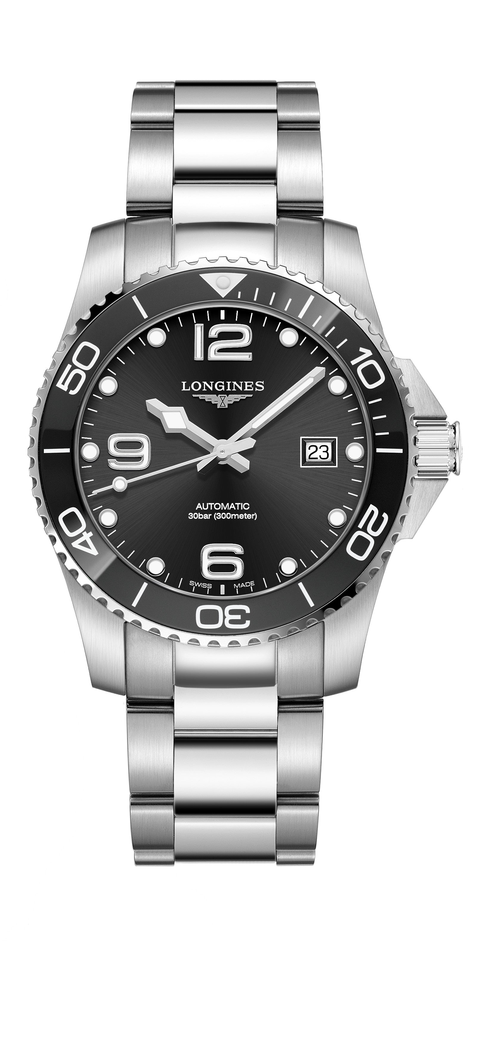 Longines L3.781.4.56.6 HydroConquest rannekello - Longines - Laatukoru