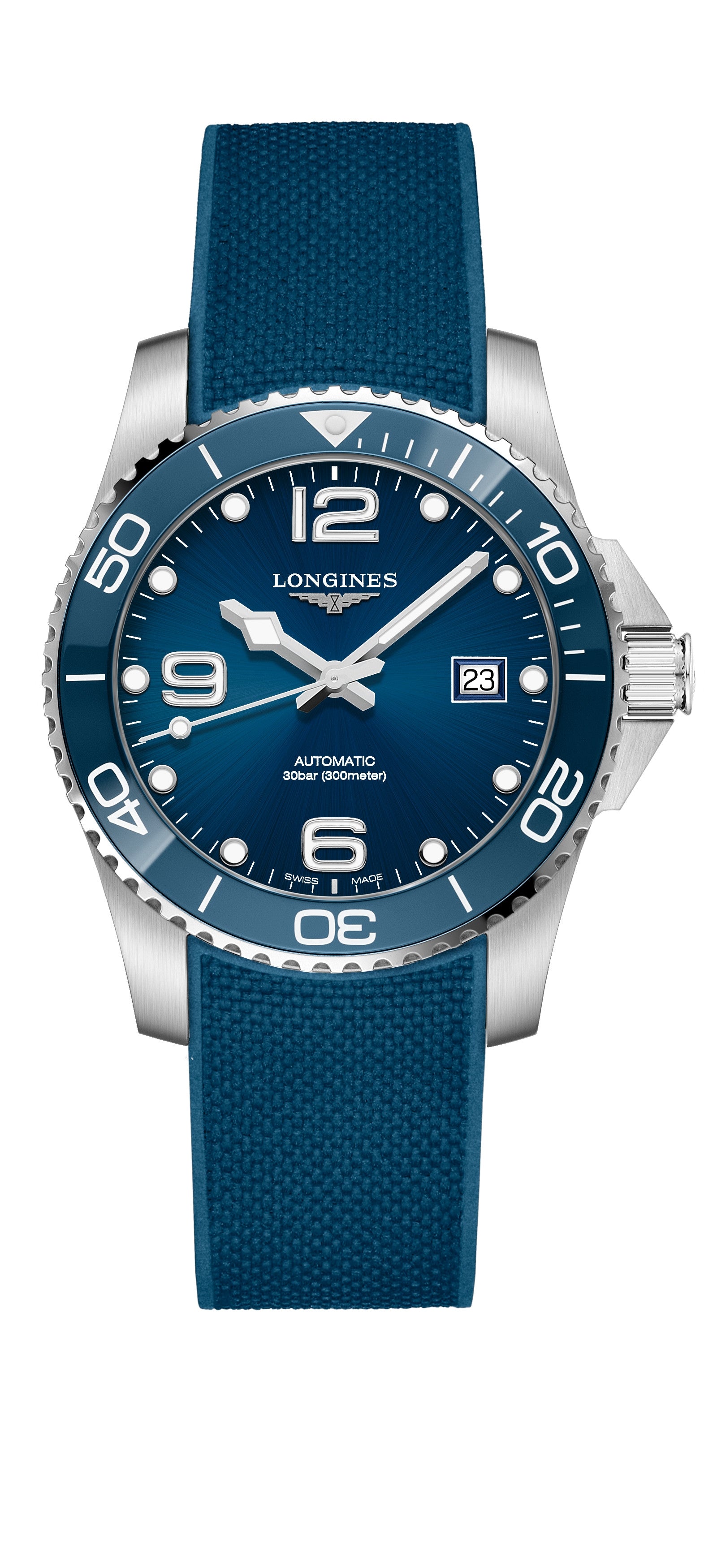 Longines L3.781.4.96.9 HydroConquest rannekello - Longines - Laatukoru