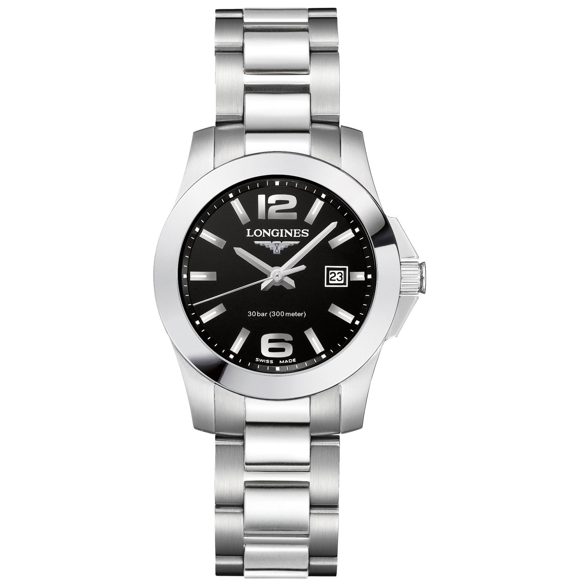 Longines L3.376.4.58.6 Conquest, naisten rannekello - Longines - Laatukoru