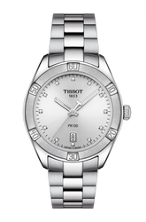 Tissot PR 100 Sport Chic T101.910.11.036.00, naisten rannekello - Tissot - Laatukoru