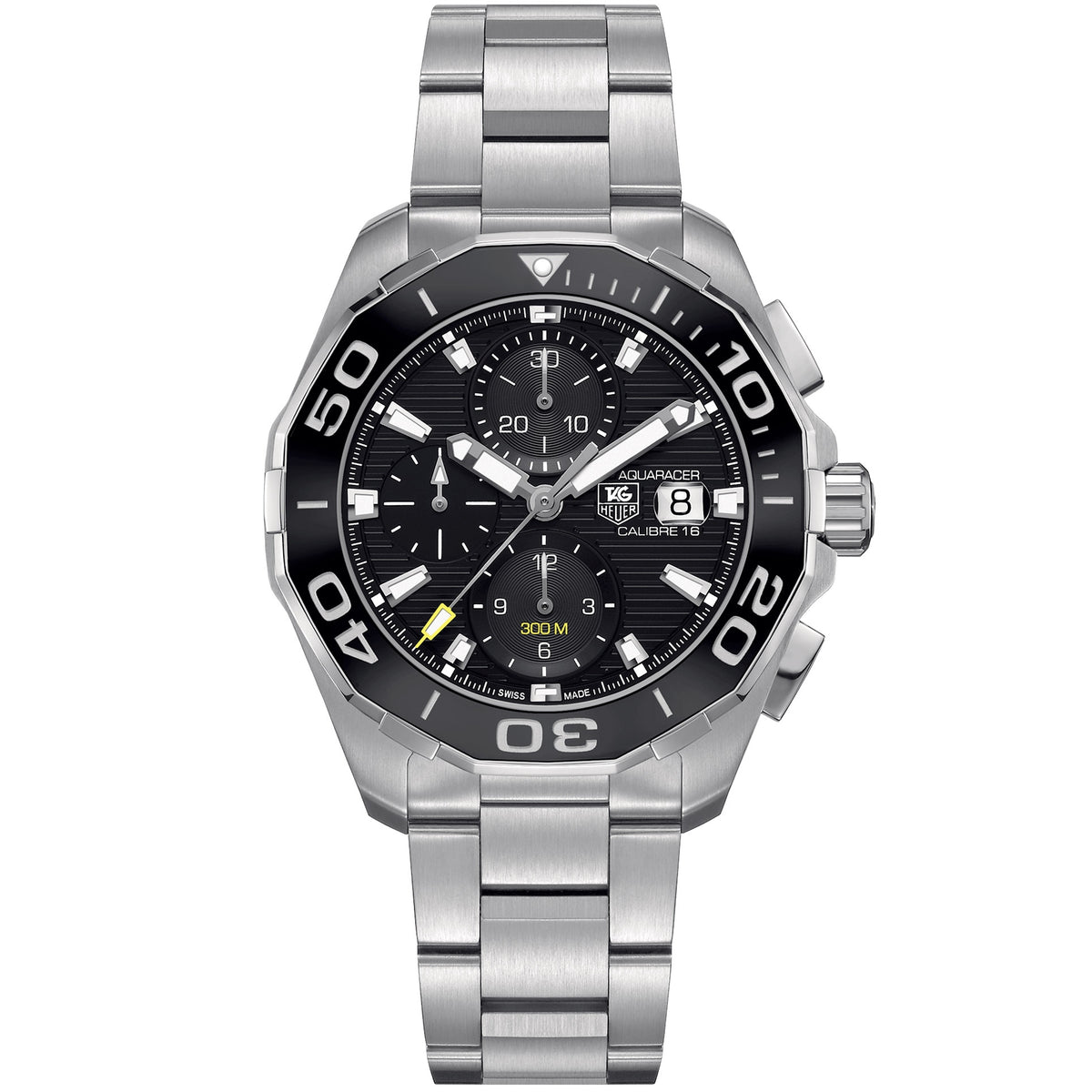 TAG Heuer Aquaracer Calibre 16 Day-Date, miesten rannekello CAY211A.BA0927 - TAG Heuer - Laatukoru