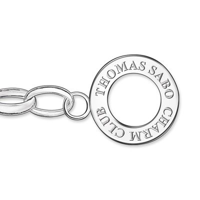 Thomas Sabo Charm Bracelet 925 Silver Beads X0273-167-14-L19v