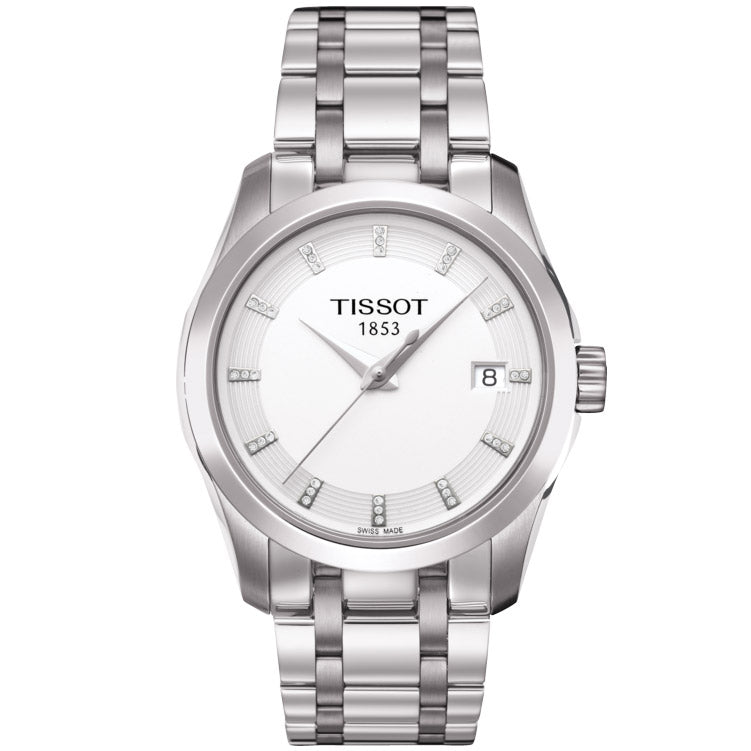 Tissot Couturier Lady T0352101101600 watch with diamonds