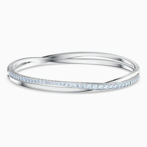 Swarovski Twist Rows bracelet, blue 5582810