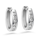 Silván timanttikorvakorut 0,48ct, 14K valkokultaa, Silván timanttikorut - Silván - Laatukoru